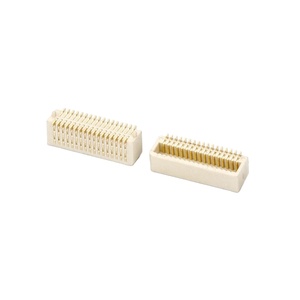 Conector de inserción lateral de ranura única con paso de 0.8 mm, conector de placa a placa, suministro de fábrica, conector SMT de 10-40 pines - Product Image 1