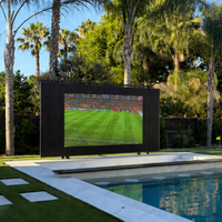 Écran LED fixe d'extérieur RAYBO, écran vidéo LED P6, écran LED en aluminium, HD, étanche IP65, panneau LED pour bord de piscine