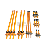 Connecteur de borne de batterie haute tension 1PIN 2PIN 3PIN en plastique et coque métallique trou traversant pour contrôleur de moteur
