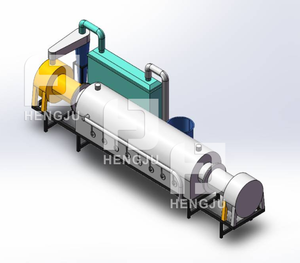 20 años de experiencia Horno de carbonización continua Horno de carbonización de aserrín Máquina de fabricación de carbón Componente de motor de núcleo - Product Image 5