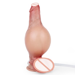 ORALSX Fantasy Ejaculation <b>Dildo</b> Inflatable Squirting <b>Dildo</b> Silicone Realistic Penis Wholesale Female Masturbator Adult Sex Toys - Product Image 4