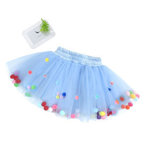Falda tutú de princesa para niñas pequeñas, faldas de malla - Product Image 3