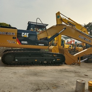 Excavadora sobre orugas Caterpillar 320d2 de 20 toneladas usada en stock, excelentes condiciones de trabajo, gran oferta en Shanghái - Product Image 1
