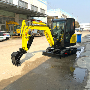Entrega Rápida, Mini Excavadora de 3.5 Toneladas, Motor Kubota con Certificación CE Euro 5, Excavadora Pequeña de Orugas para Trabajos de Colocación de Tuberías de Agua de Lluvia - Product Image 5