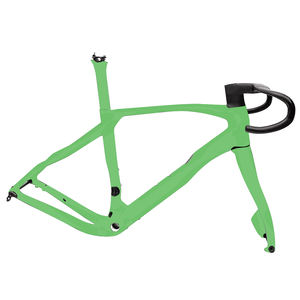 Precio al por mayor <span class=keywords><strong>Airwolf</strong></span> 700C T1100 Full Carbon BSA Dsic Brake Cable interno Cuadro de bicicleta Gravel Carbon Bicycle - Product Image 5