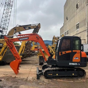 Excavadora de segunda mano 6t original importada, DH60-7 para sal, precio DH60-7 - Product Image 4