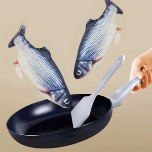 Lustige interaktive Pet Chew Toy Training Unterhaltung Fisch Simulation Plüsch Gefüllte Kissen Praktische Witz knebel für & <span class=keywords><strong>Katzen</strong></span> - Product Image 4