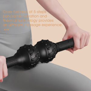 Masajeador de palo de acupuntura de mano con vibración eléctrica, Bola de masaje de espalda magnética fuerte, masajeador de dragado de meridianos corporales, novedad de <span class=keywords><strong>2025</strong></span> - Product Image 5