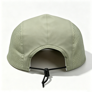 Lightweight Breathable 5-Panel Canvas Running Cap Summer Outdoor Sports <b>Hat</b> for Hiking Golf & Travel Casual Use - Product Image 5