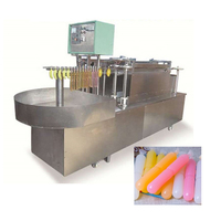 5000-15000 pièces/h Automatique Mangue Raisin Banane Glace Pop Sucette Faisant La Machine De Cachetage De Remplissage