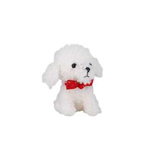 23cm Super Kawaii Adorable peluche oso de peluche perro oso de peluche lindo con campanas cachorro decorativo arco Collar accesorios Collar para mascotas - Product Image 2