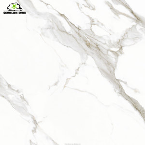 <span class=keywords><strong>Dalle</strong></span> de porcelaine de luxe en <span class=keywords><strong>pierre</strong></span> frittée Statuario Gold 1600x3200mm, gris élégant avec veines dorées, à jointure apparente, pour plan de travail d'îlot - Product Image 6