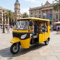 Vente directe usine – Nouveau style – Scooter de tourisme 6 places personnalisable en métal, modèle de voiture classique, véhicule à énergie nouvelle 3KW 60V