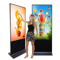 Écran tactile capacitif de 43 pouces, affichage numérique pour centre commercial, publicité animée, vidéo, kiosque sur pied
