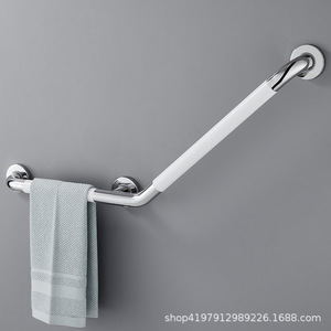 Barra de Agarre Baiyurui de Acero Inoxidable 304, Pasamanos de Seguridad para Baño con Ángulo de 135 Grados, Barra de Soporte Antideslizante - Product Image 5