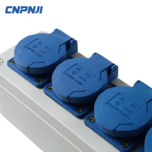 Scatola di distribuzione portatile Mobile industriale di alta qualità CNPNJI forte scatola di distribuzione portatile impermeabile combinata