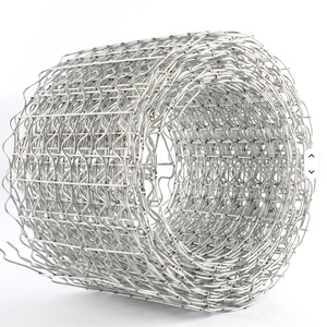 Tensile Welded <b>Mesh</b> CWC 8Lines Type Hole Size 25.4mm Hot Dipped Galvanized Pipeline Coating <b>Mesh</b> - Product Image 5