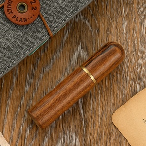 Boîte de rangement en bois portable et durable, organisateur artisanal, porte-aiguilles à coudre, <span class=keywords><strong>tube</strong></span> pour aiguilles à broder, outils de broderie, conteneur en bois - Product Image 2