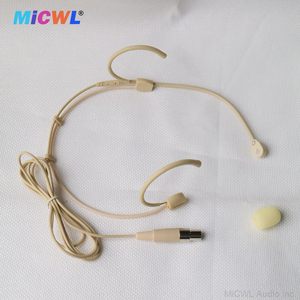 Micrófono de auriculares Beta CC cardioide de gama alta, conector de <span class=keywords><strong>3</strong></span>,5mm para EW G3 G4, <span class=keywords><strong>3</strong></span> pines, ULX, SLX, PGX, GLX, 4 pines, TA4F, Petaca inalámbrica - Product Image 4