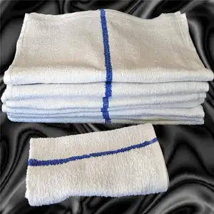 Serviettes largement utilisées à séchage rapide longue durée 100% coton serviettes de vadrouille de bar du fournisseur chinois le plus répertorié