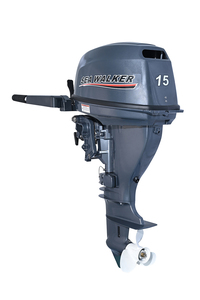 Motor Marino de Gasolina SEAWALKER de Alta Potencia, 15 HP, 4 Tiempos, Venta de Fábrica para Pescadores y Navegantes, F15MHL, Alto Rendimiento - Product Image 2