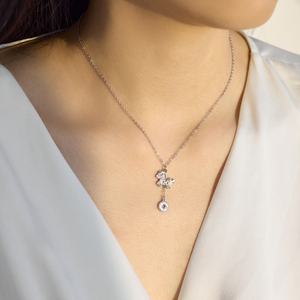 Collier pendentif cheval du zodiaque chinois en <span class=keywords><strong>argent</strong></span> S925 avec chaîne à maillons et zircone 5A, Dylam Lucky 2026, Bonne année, pour cadeau ou usage quotidien - Product Image 4