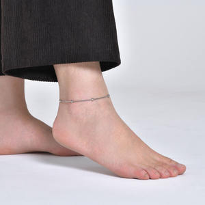 वैक्यूम प्लेटेड स्टेनलेस स्टील राउंड सांप चेन एण्लेट राउंड बीड चेन सांप चेन गैर तरकश थोक गहने - Product Image 1