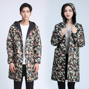 เสื้อโค้ททำงานลายพรางสำหรับฤดูหนาวสำหรับผู้ชายแขนยาวบุขนแกะป้องกันฝุ่นสำหรับใช้งานกลางแจ้ง - Product Image 2