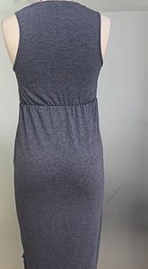 Vestito lungo per maternità estivo senza maniche per l'<span class=keywords><strong>allattamento</strong></span> al seno <span class=keywords><strong>abiti</strong></span> da <span class=keywords><strong>allattamento</strong></span> in gravidanza elasticizzati <span class=keywords><strong>abiti</strong></span> Casual al ginocchio - Product Image 6