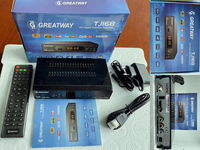 Receptor de Satélite Digital 4K con Transceptor de Fibra Óptica, Receptor de TV Satelital FTA