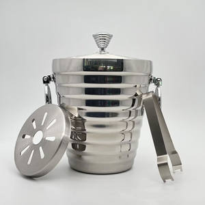 Grijze Ganzenwodka Ijsemmer Met Dekselvorm - Product Image 6