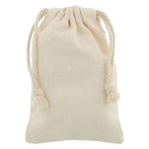 Bolsa de Lino Fino Personalizada de Lujo con Logotipo, Grande, Gris, de Cáñamo y Algodón, con Cordón y Cinta, para Sombrero - Product Image 6