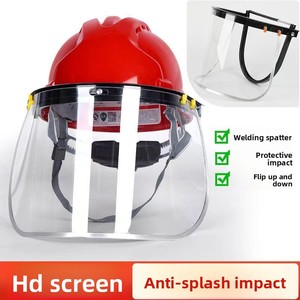 Histay High Temperature Radiation Protection Mask Face <b>Shield</b> Resistant 1000 Degrees Durable PC Material Gray Visor ATPV - Product Image 3