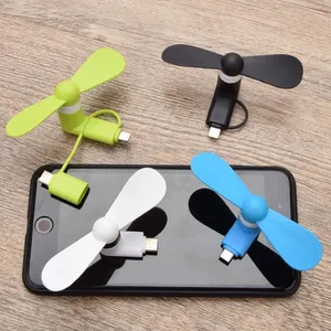 Di Động Cầm Tay Điện Thoại Di Động Fan Mini Micro Xách Tay USB Mini Fan Bảng Nhựa Sạc Mùa Hè Pin USB Xách Tay Điện Đèn