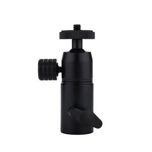 Crwj Flash Light <b>Stand</b> With Ball Head 23mm Aluminum Alloy Portable Universal Hot Shoe Mount For Camera Flash - Product Image 4