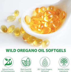 Sehistar suplemen Herbal 180 Kapsul Per kantong murni kapsul minyak <span class=keywords><strong>Oregano</strong></span> suplemen makanan untuk orang dewasa Makanan Sehat - Product Image 3