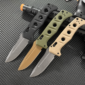 <span class=keywords><strong>Cuchillo</strong></span> de bolsillo BM 2750 D2 con hoja abatible, mango G10 con textura 3D, <span class=keywords><strong>cuchillo</strong></span> plegable táctico para todo tipo de clima, herramienta EDC de supervivencia al aire libre - Product Image 2