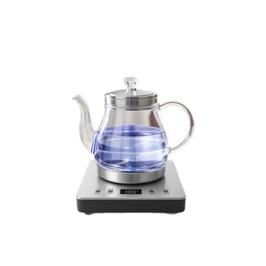 AUX Electric Kettle Glass Teapot With Temperature Control 100C Automatic Shut Off 360 Degree Base Heating - Product Image 1