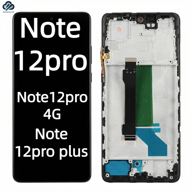 For Xiaomi Redmi Note 12 Pro,Note12pro plus Lcd Display Screen With Touch Digitizer With Frame Assembly for PocoX5pro