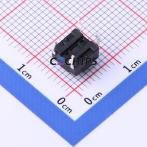 TSG001A05026A Tactile Switch Through hole Component (THT) Switch Round Button 2.6N Through Hole 6.15mm - Product Image 2