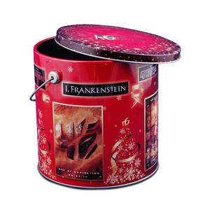 Tùy Chỉnh In 2 Gallon Lớn Vòng Giáng Sinh Bỏng Ngô <span class=keywords><strong>Tin</strong></span> Xô Tinh Tế Khuyến Mại Kim Loại Bỏng Ngô Bao Bì <span class=keywords><strong>Tin</strong></span> Với Nắp - Product Image 2