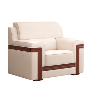 Sofá de Oficina Mibo de 102 cm, Asiento Individual de Tela, para Recepción de Negocios - Product Image 4