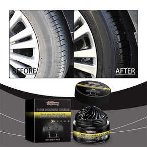 Crème nourrissante pour pneus Rayhong 50g, rénovatrice, noire, brillante, imperméable, anti-poussière, améliorant la résistance au vieillissement, <span class=keywords><strong>cire</strong></span> anti-âge - Product Image 6