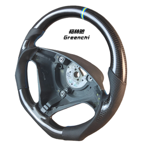 พวงมาลัยคาร์บอนไฟเบอร์ & Alcantara สำหรับวอลโว่ <span class=keywords><strong>S60</strong></span> V70 R (<span class=keywords><strong>P2</strong></span>แพลตฟอร์ม) - Product Image 2