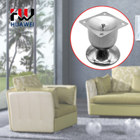 Accessoires de quincaillerie pour meubles HUAWEI, pieds de table en métal en forme de verre à vin, pieds de canapé, pieds de meuble, quincaillerie simple pour canapé