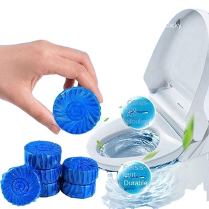 Tablettes nettoyantes automatiques pour cuvettes de toilettes, bloc solide à bulles bleues, vente en gros - Product Image 6