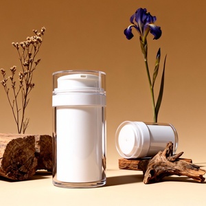 Pot à pompe sans air à large ouverture pour soins de la peau – Emballage <span class=keywords><strong>cosmétique</strong></span> <span class=keywords><strong>minimaliste</strong></span> et abordable - Product Image 3