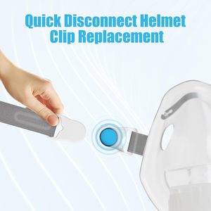 Clips Magnéticos para Arnés de CPAP, Magnetismo Fuerte, Desconexión Rápida, Accesorios para Mascarillas AirTouch <span class=keywords><strong>F20</strong></span>/F30/N20, Blanco/Azul - Product Image 1