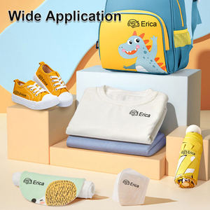 Timbro Personalizzato a Tema Pinguino in Tessuto, Impermeabile, Ricaricabile, Autoinchiostrante per Vestiti dei Bambini, Uniformi e Materiale Scolastico - Product Image 2