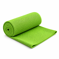 Serviette rafraîchissante instantanée personnalisable avec logo pour la gym et la course, en tissu respirant ajouré, séchage rapide, réutilisable, pour le cou